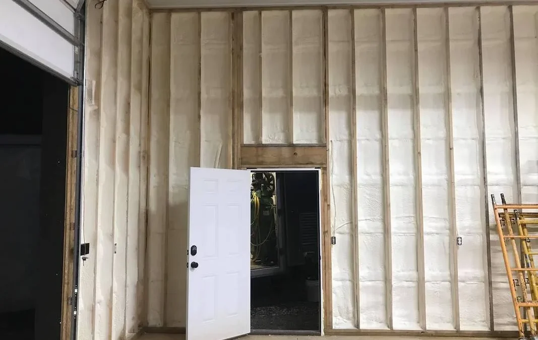 Spray Foam Insulation Ballroom